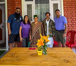 Guests at jorkandan homestay